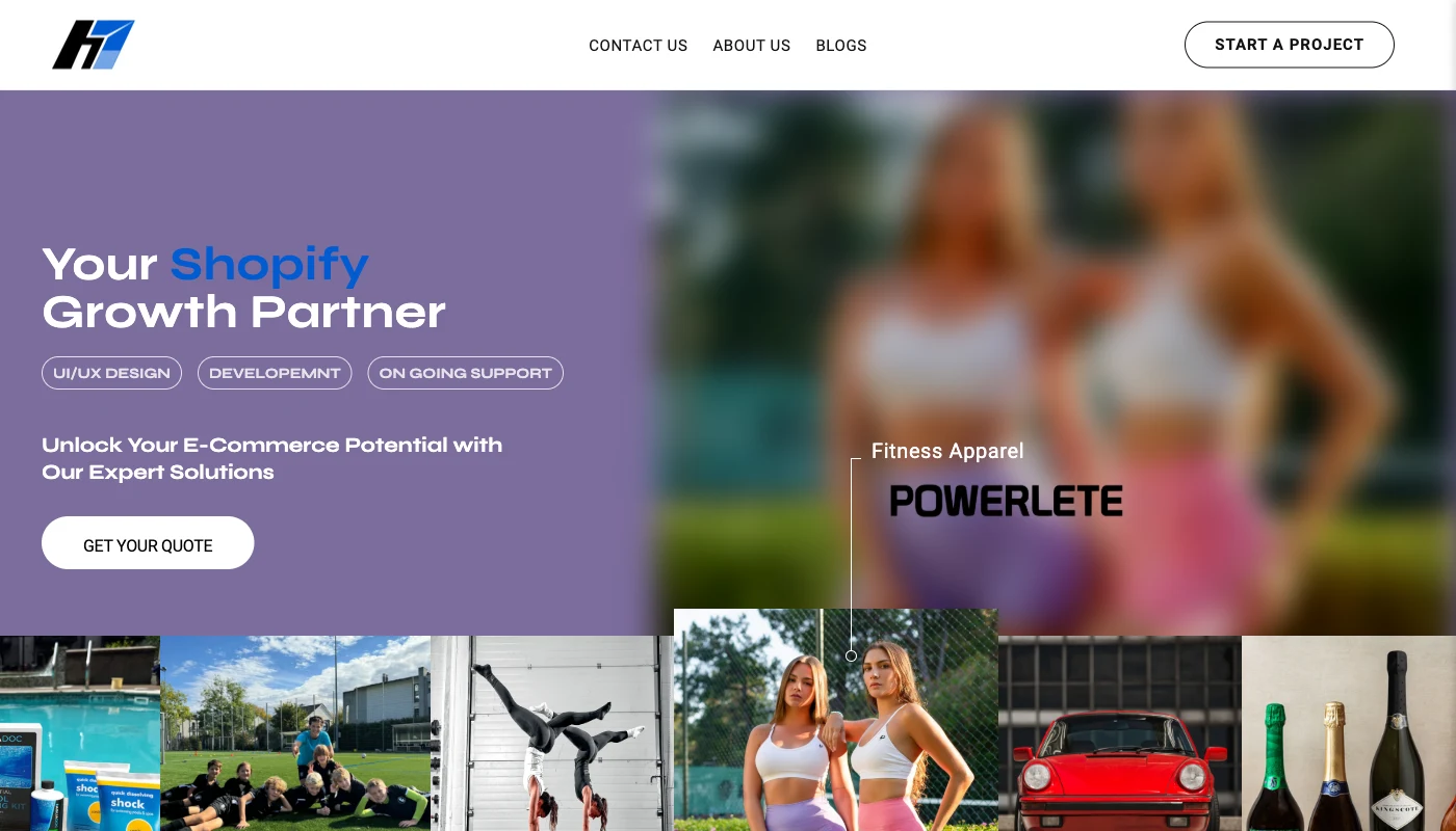 The Heseven homepage as it appeared on 16 August 2026