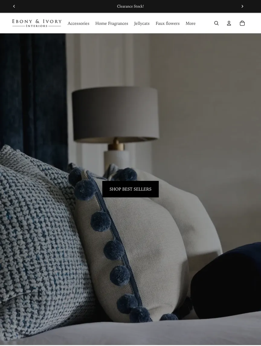 Ebony Ivory Interiors, Interiors