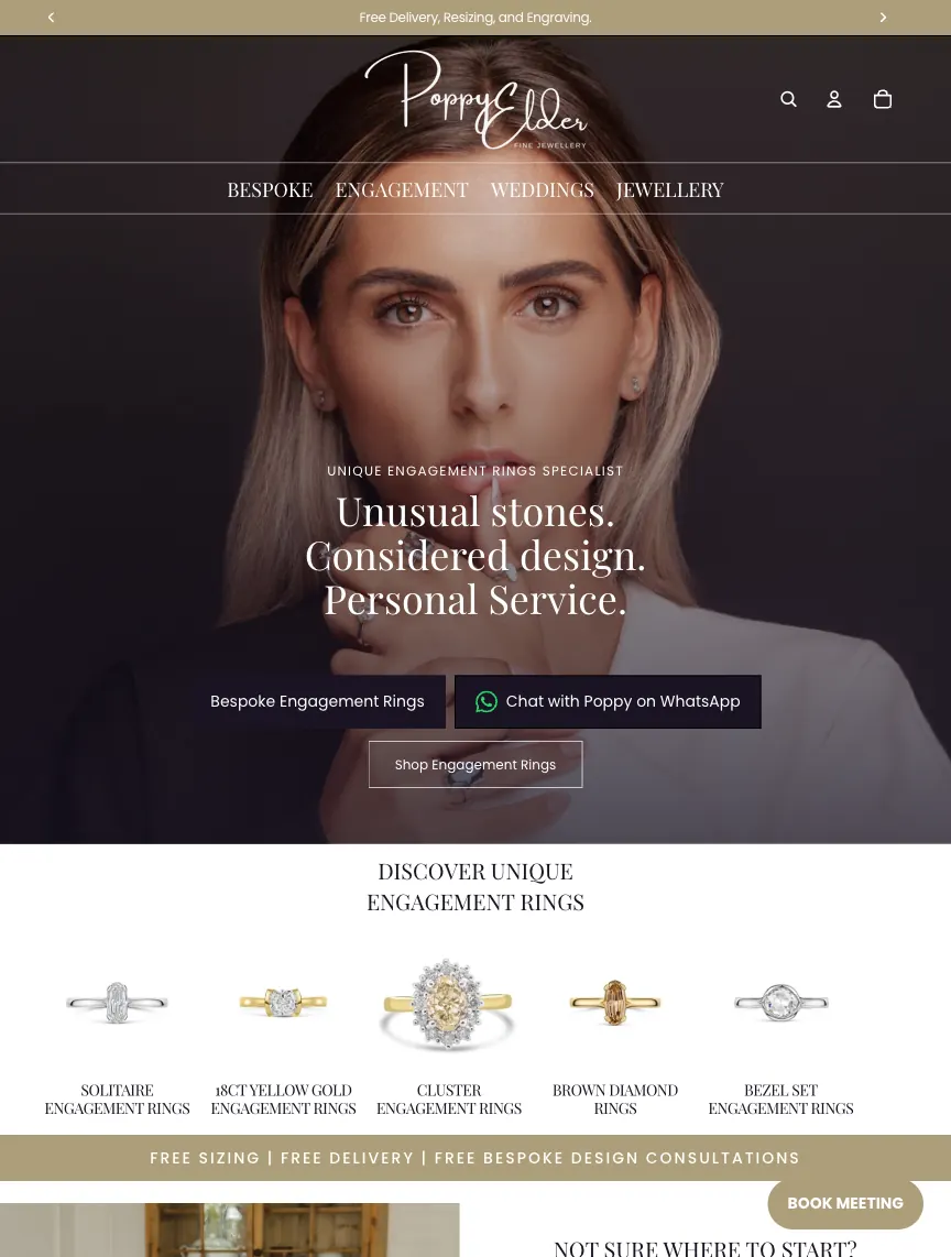 Poppy Elder, Fine jewellery